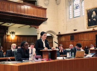 Susaan Thapa in 2023 Mooting Competition