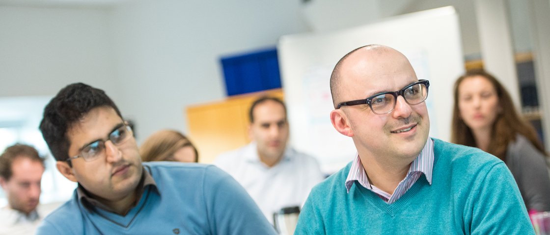 Male student in Doctoral College