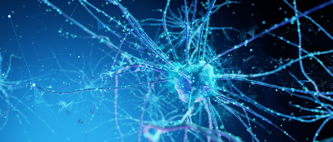 Artificial intelligence abstract image