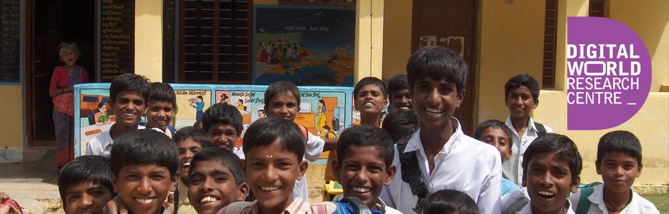 Row of children smiling