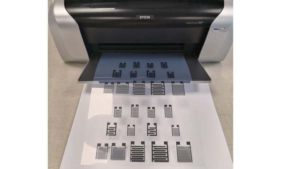 Epson printer printing out 3d works