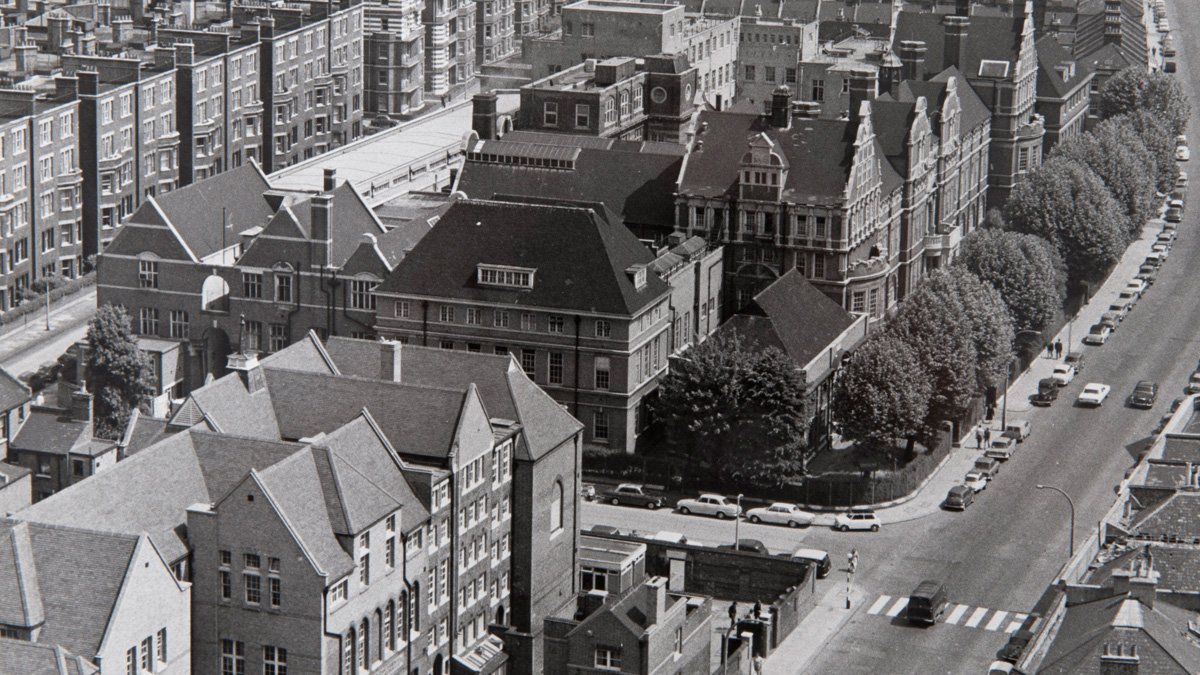 Aerial view of Battersea
