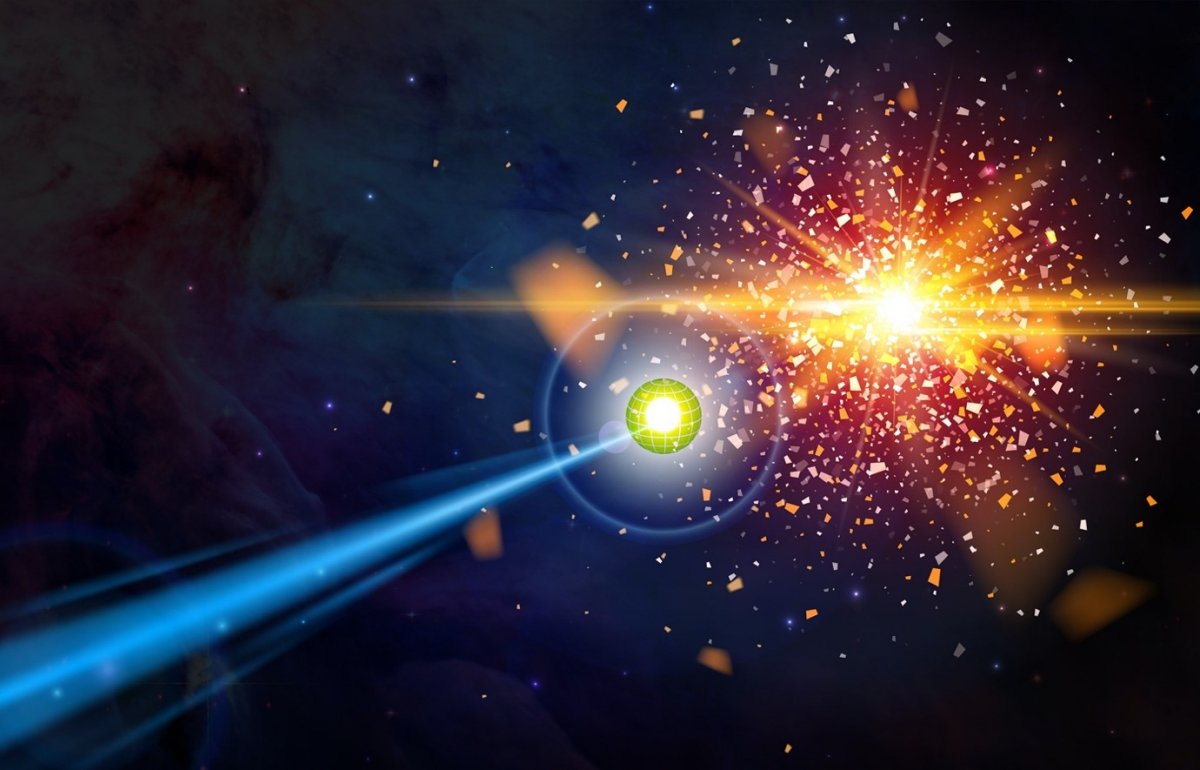 Exploding stars image