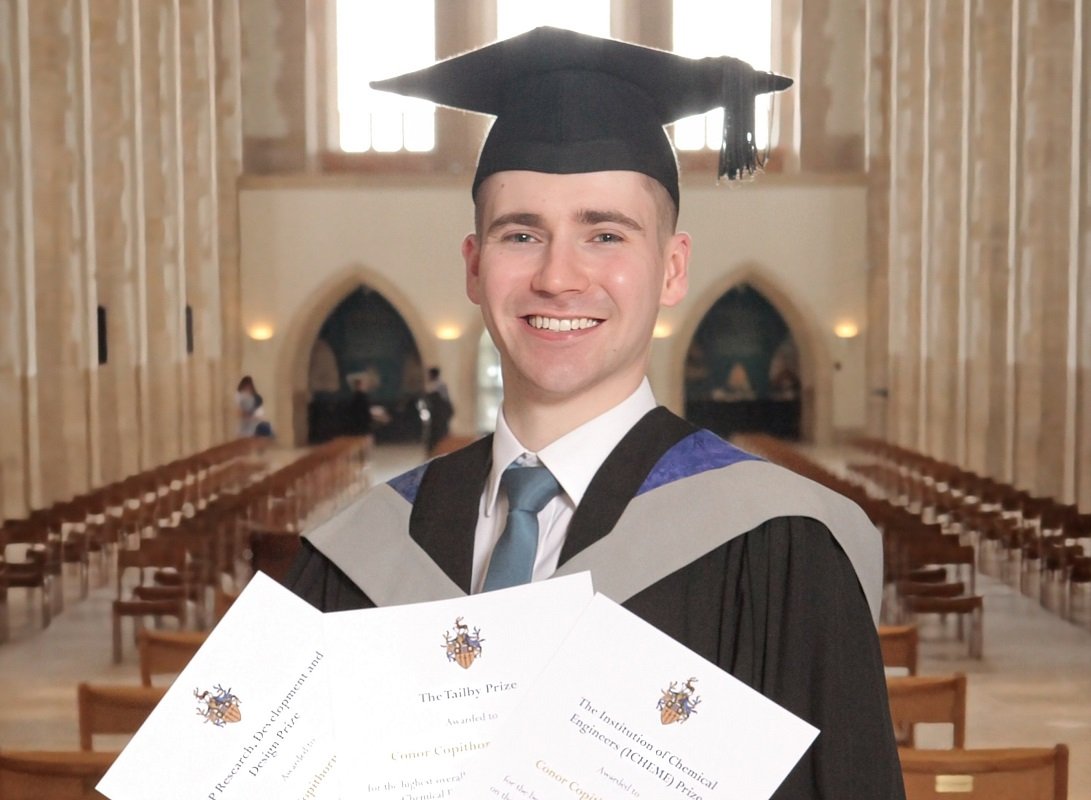 Conor graduated from Surrey in 2021.