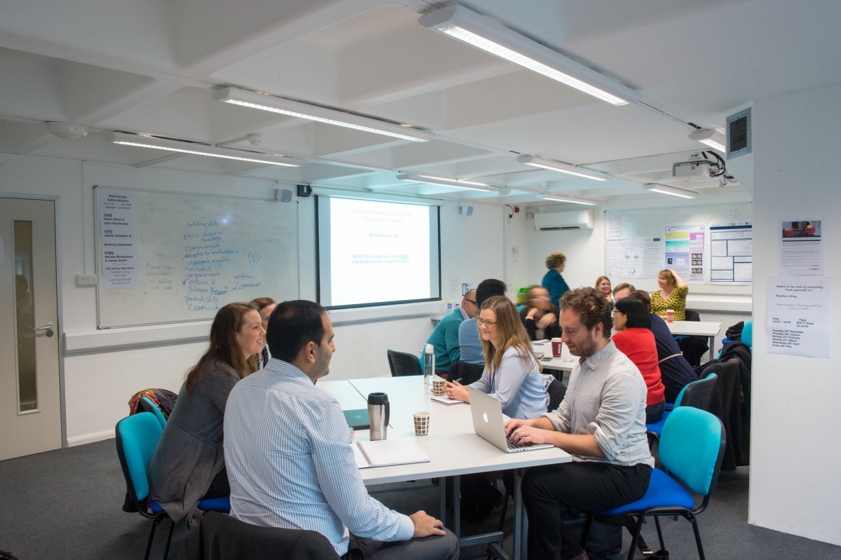 Staff in planning meeting