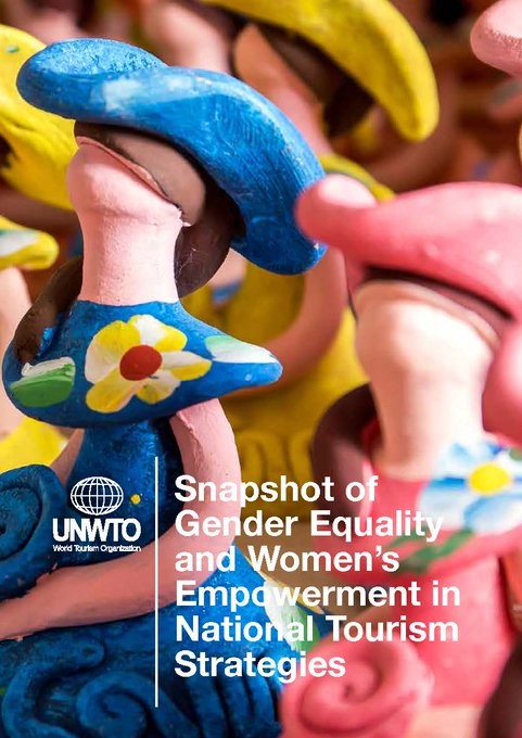 Front cover of UNWTO's Snapshot of Gender Equality and Women's Empowerment report