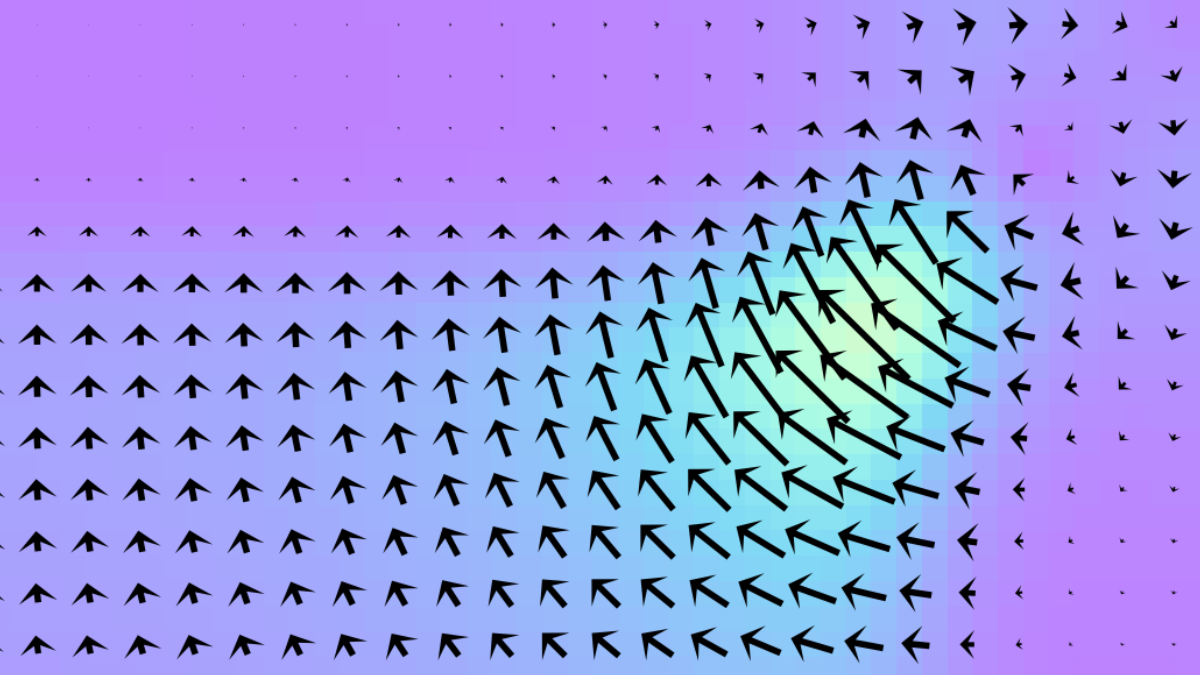 Diagram showing the movement of salt through a solution of sodium chloride and potassium acetate