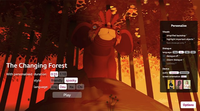 The Changing Forest demo
