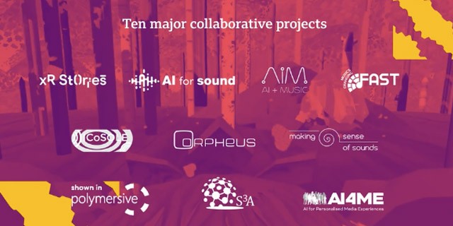 BBC Audio Research Partnership - collaborative project logos