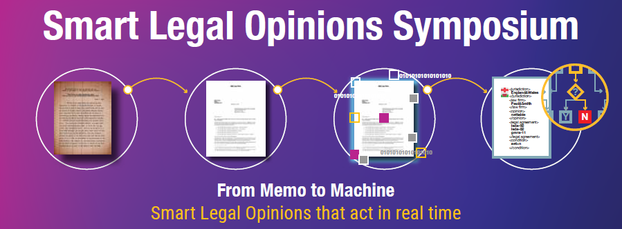 Flyer promoting Smart Legal Opinions symposium, 19 November 2025