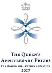 The Queen's Anniversary Prizes for Higher and Further Education 2017 logo