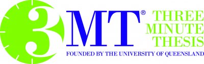 Official logo for the Three-Minute Thesis competition