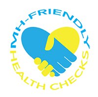 Mental health friendly health checks logo