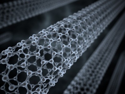 Close up of a nanomaterial