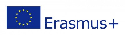 EU flag Erasmus+ logo