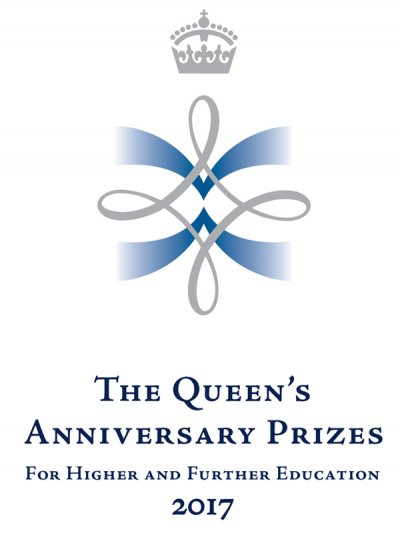 Queen's Anniversary Prizes For Higher and Further Education 2017 logo
