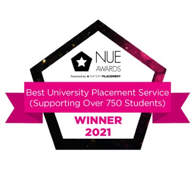 NUE Best University Placement Service (Supporting over 750 students) logo