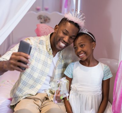 father and daughter princess