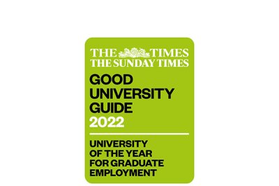 The Times/Sunday Times Good University Guide 2022 University of the Year for Graduate employment logo