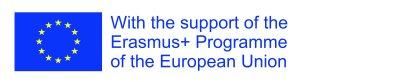 with the support of the Erasmus+ Programme of the European Union logo
