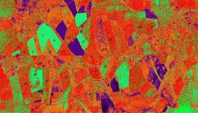 H/alpha decomposition map