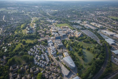 Stag hill aerial shot
