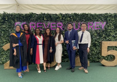 MBA cohort at 2025 graduation ceremony