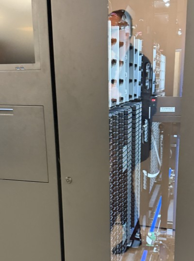 Automated tape cartridge backup machine of quantum computer at Wrocław University of Science and Technology