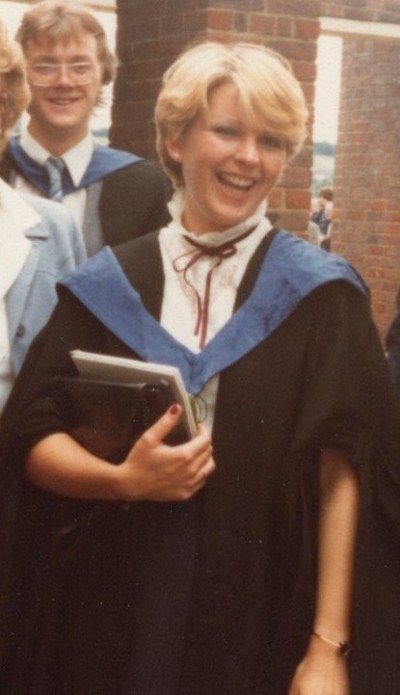 Judith on Graduation Day