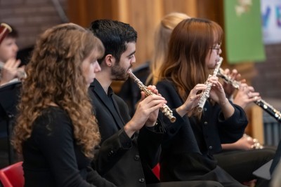 music students play in the 'Beyond Words' concert