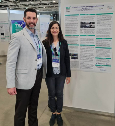 Dr Nikolas Thompoulos at Transport Research Arena 2026
