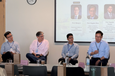 HCAIS (Human-Centred AI Society) summer conference 2026 Journal Editors panel chaired by Prof Meng Li