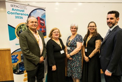 Speakers at the Universities Travel Studies Group conference 2026