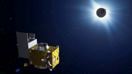 Robot in space