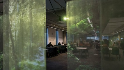 Innovation exploratorium displays