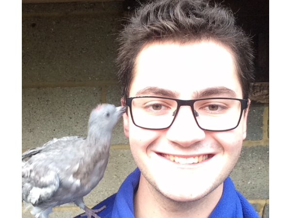 Dan Letch, BVMSci Veterinary Medicine and Science student at the University of Surrey