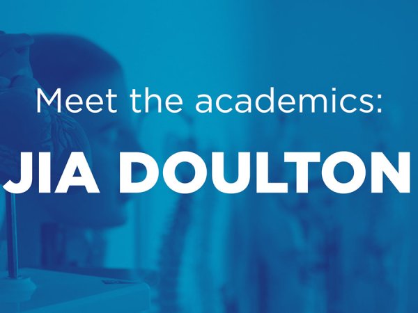 Meet the academics: Jia Doulton