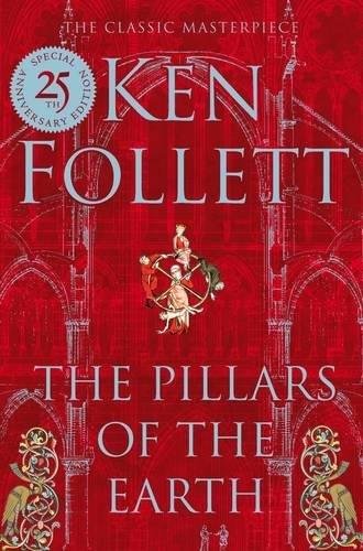 The book cover of The Pillars of the Earth by Ken Follet