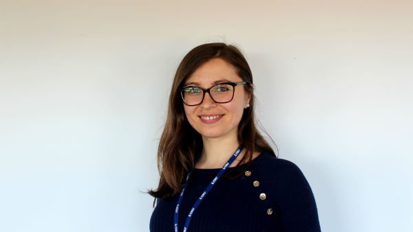 Veronica, international staff member