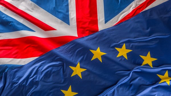 UK and EU flags