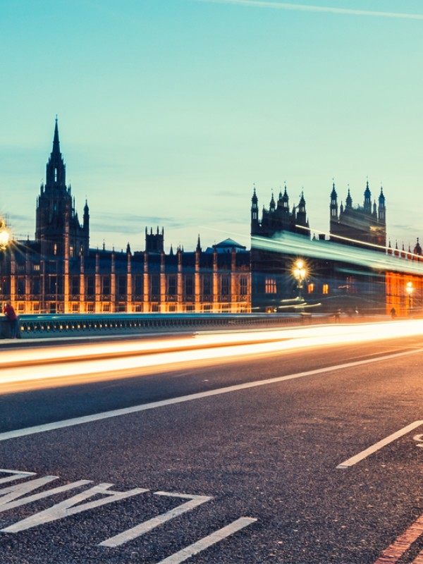 Houses of Parliament and Big Ben in London