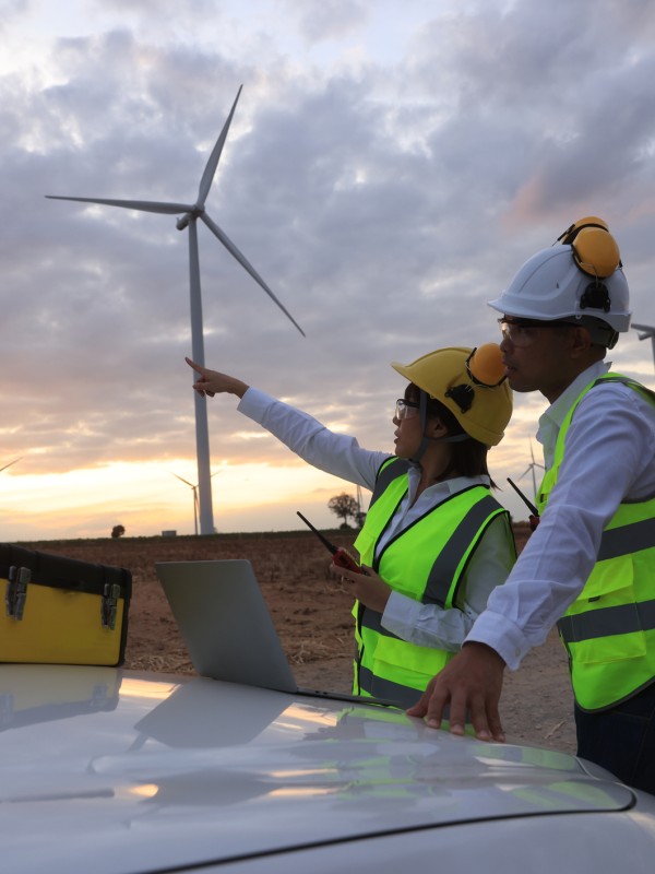 Wind turbines