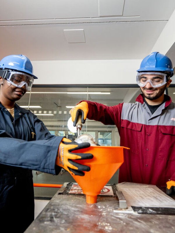 Chemical engineering students 