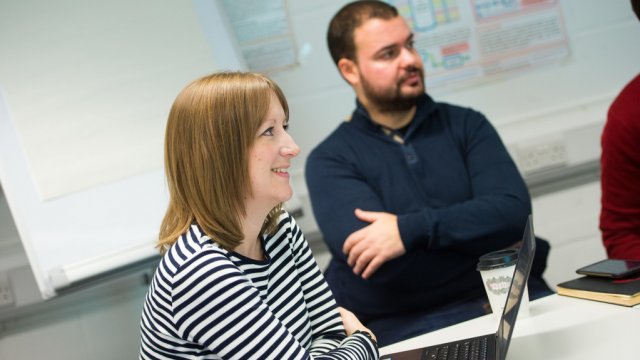 Early career academics in discussion