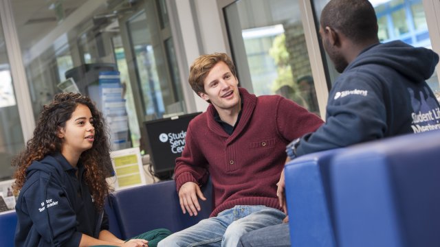 Students in support centre