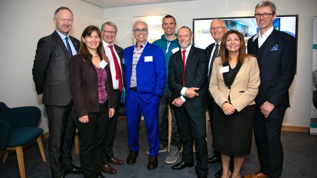 Attendees of the Surrey Research Park engagement event