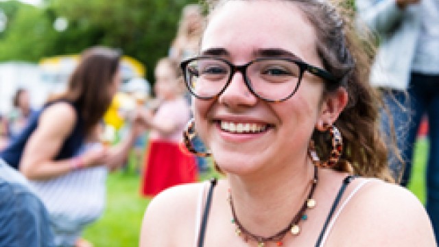 Student at the Surrey FreeFest