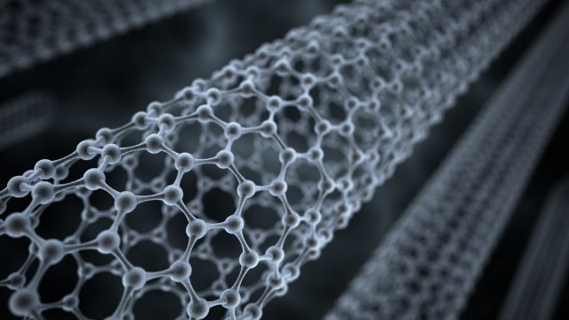 Close up of a nanomaterial