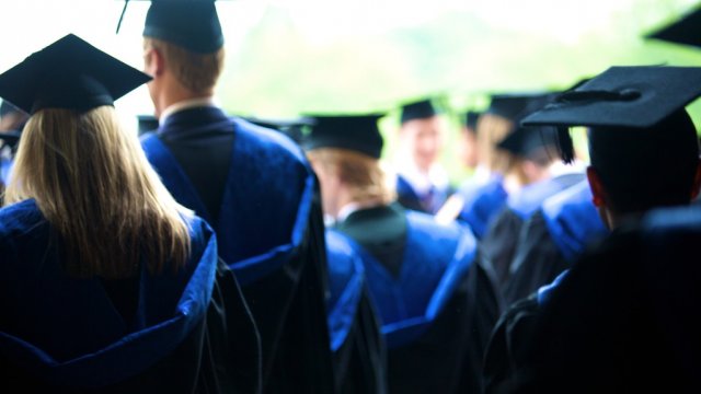 Group of graduation students