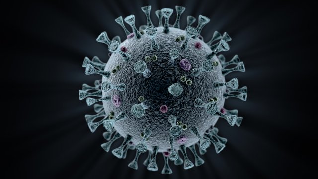 Visual representation of Covid-19 virus